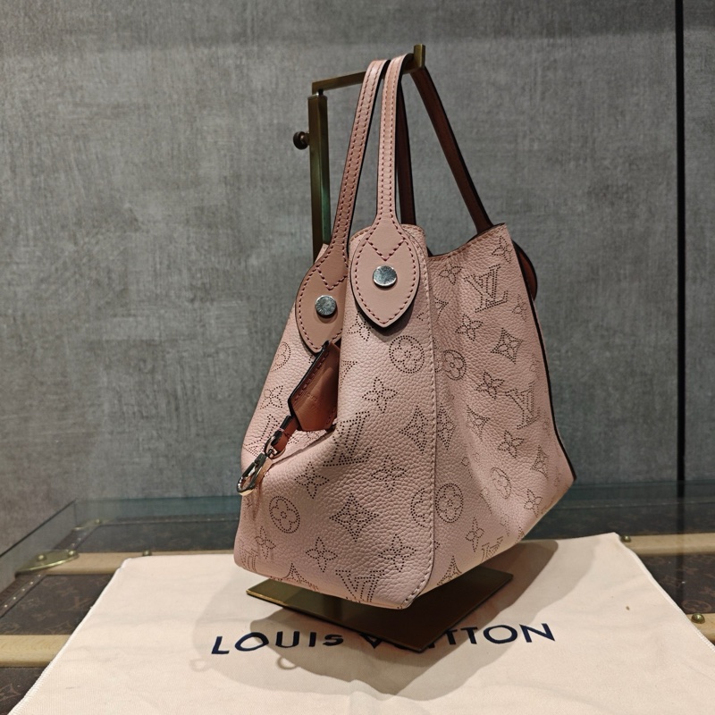 LV hina粉小號月光女神菜籃子-1