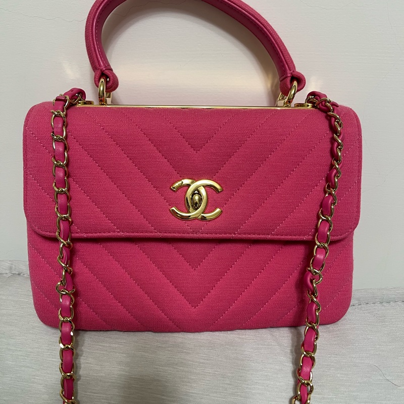 Chanel trendy CC包（粉色）-9