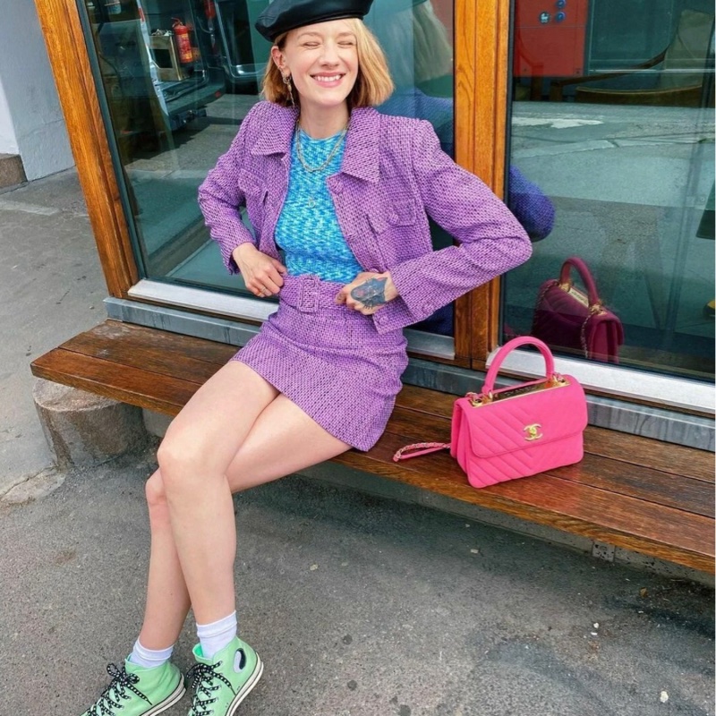 Chanel trendy CC包（粉色）-0