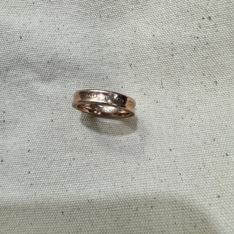 Tiffany&Co/純銀925戒指 1837窄版系列