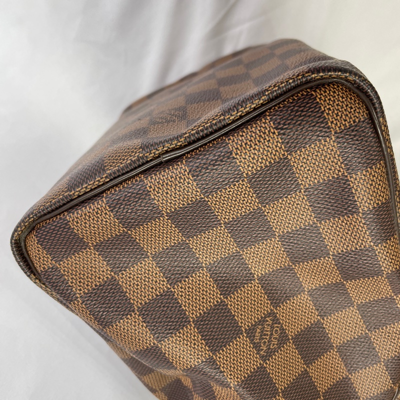 LV Louis Vuitton Speedy 25 棋盤格 波斯頓手提包-13