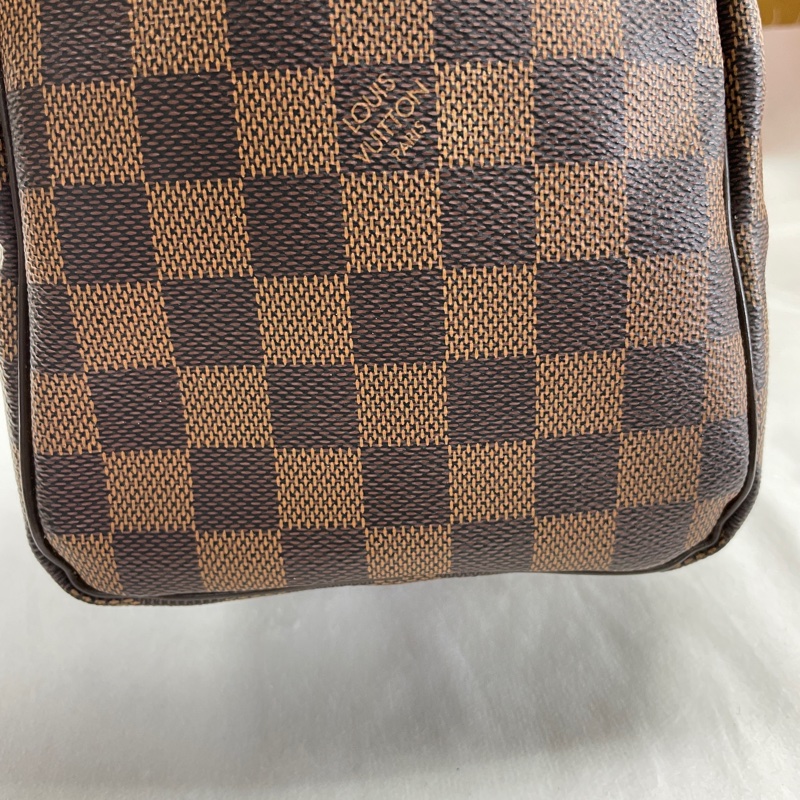LV Louis Vuitton Speedy 25 棋盤格 波斯頓手提包-15