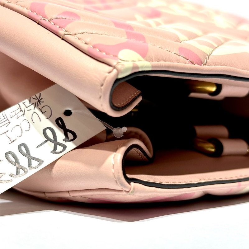 【美收精品】GUCCI 古馳 Marmont系列星星塗鴉款牛皮兩用大手提包(粉) 88-883-7