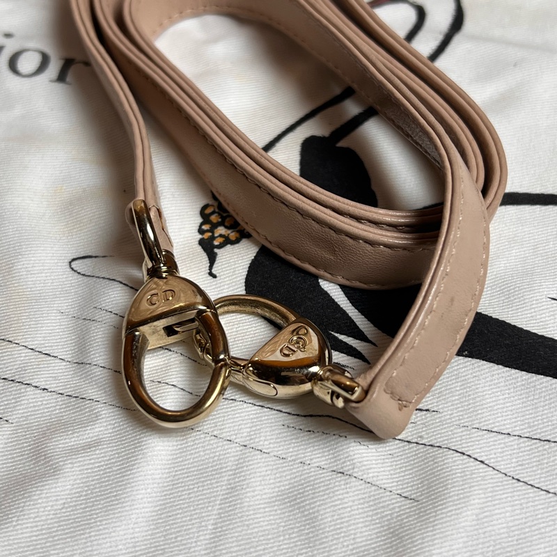 DIOR Lady Dior 五格黛妃包 裸粉色-27