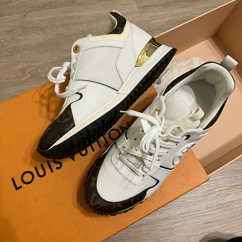 瑞奇二手精品 louis Vuitton 隱形增高 布鞋 美品35.5 約23.5cm-1