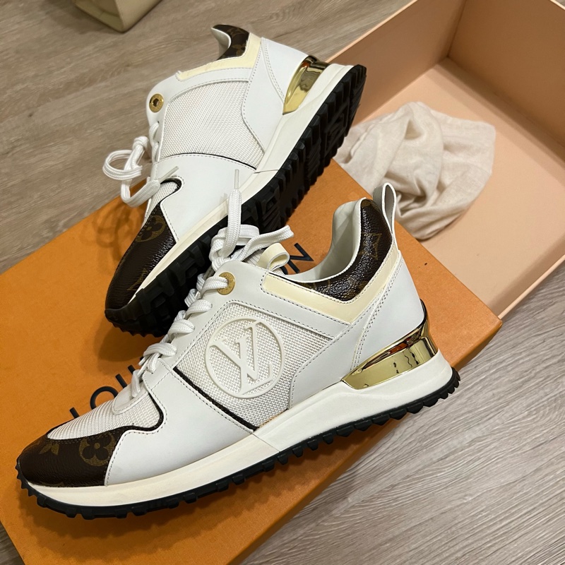 瑞奇二手精品 louis Vuitton 隱形增高 布鞋 美品35.5 約23.5cm-2