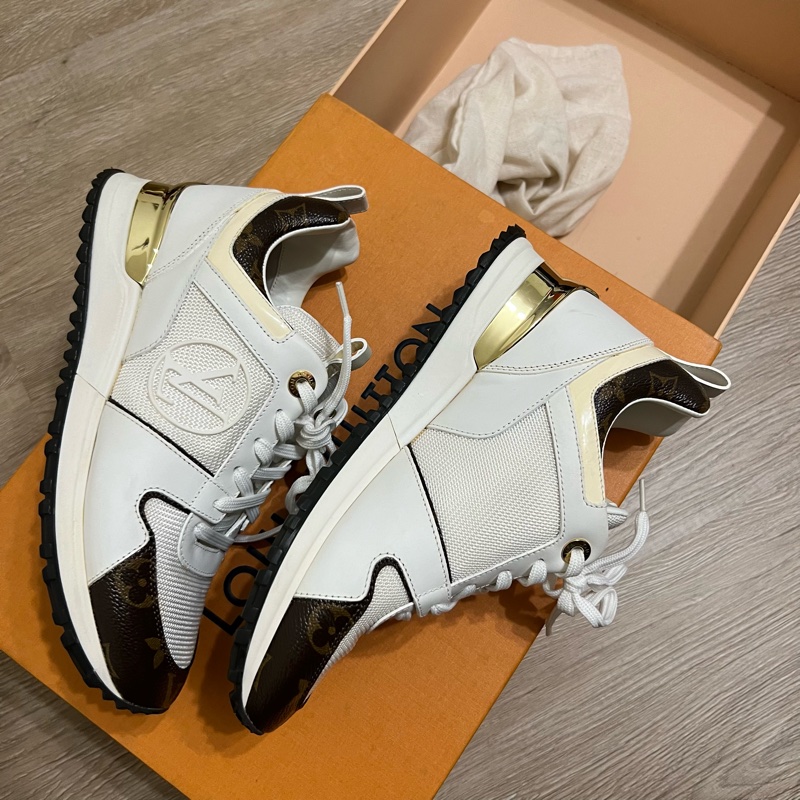 瑞奇二手精品 louis Vuitton 隱形增高 布鞋 美品35.5 約23.5cm-3