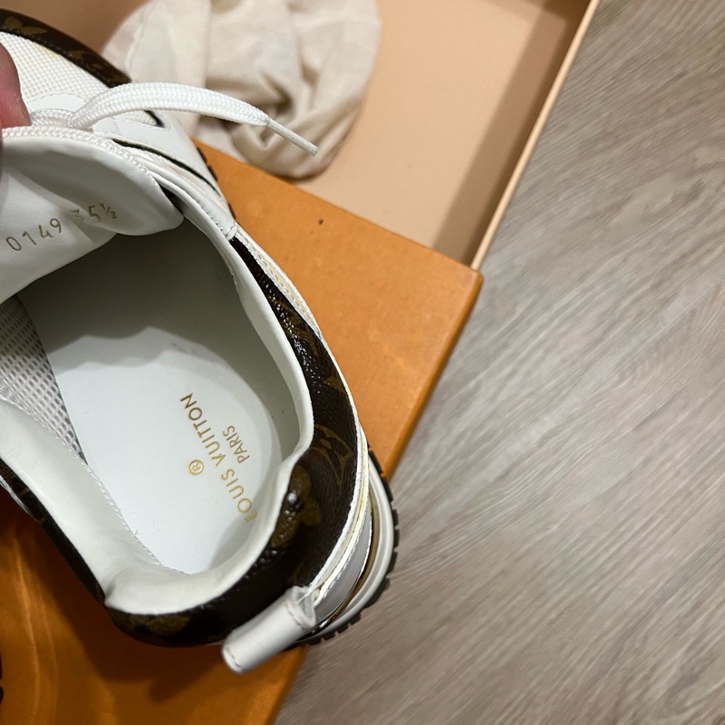 瑞奇二手精品 louis Vuitton 隱形增高 布鞋 美品35.5 約23.5cm-7