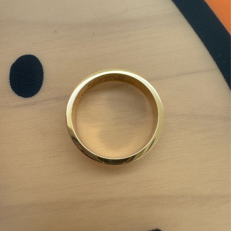 Cartier 卡地亞 Love 戒指 玫瑰金 62號-3