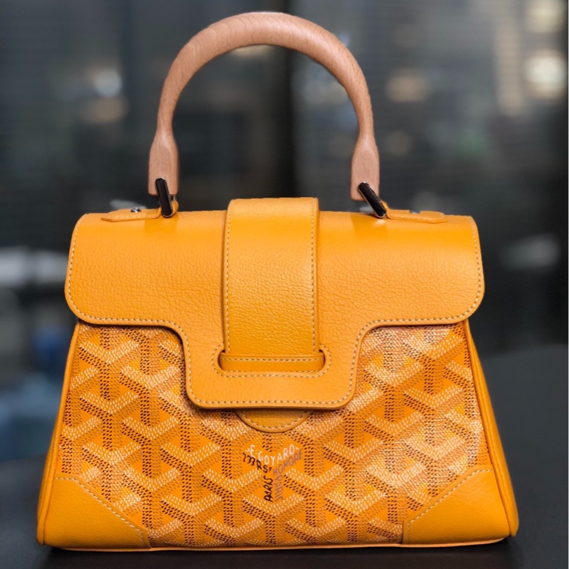 Goyard saigon mini bag 芒果黃-0