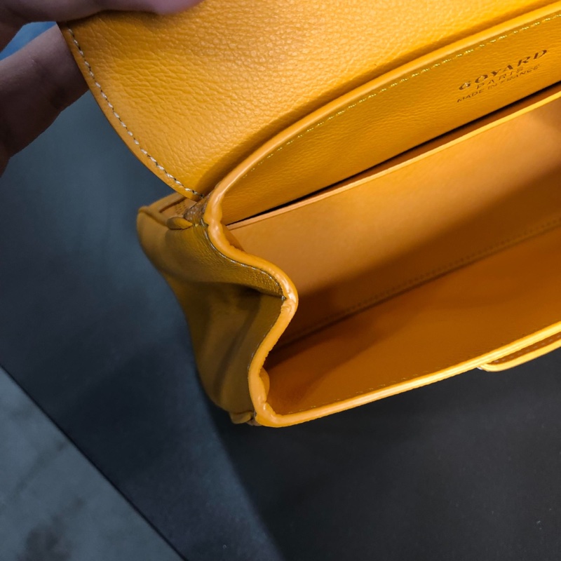 Goyard saigon mini bag 芒果黃-7