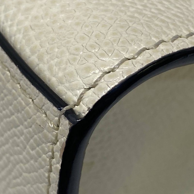 △ Valextra 瓦萊可斯特拉 Iside Top Handle Mini Beige Calfskin Belt Bag 米色牛皮迷你兩用袋 - 247016914-10