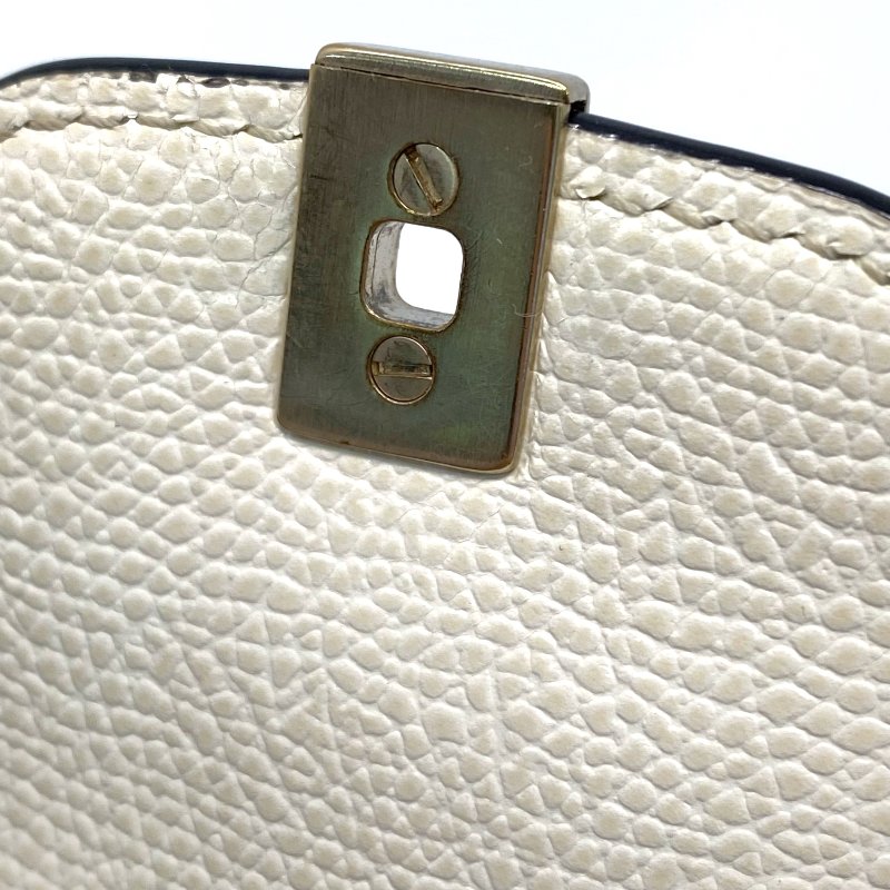 △ Valextra 瓦萊可斯特拉 Iside Top Handle Mini Beige Calfskin Belt Bag 米色牛皮迷你兩用袋 - 247016914-18