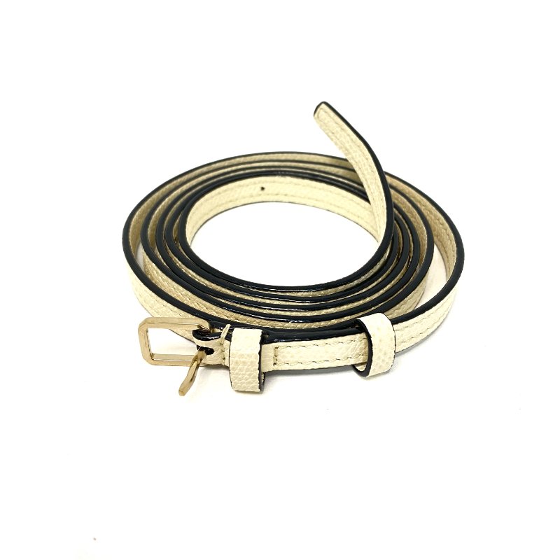 △ Valextra 瓦萊可斯特拉 Iside Top Handle Mini Beige Calfskin Belt Bag 米色牛皮迷你兩用袋 - 247016914-24