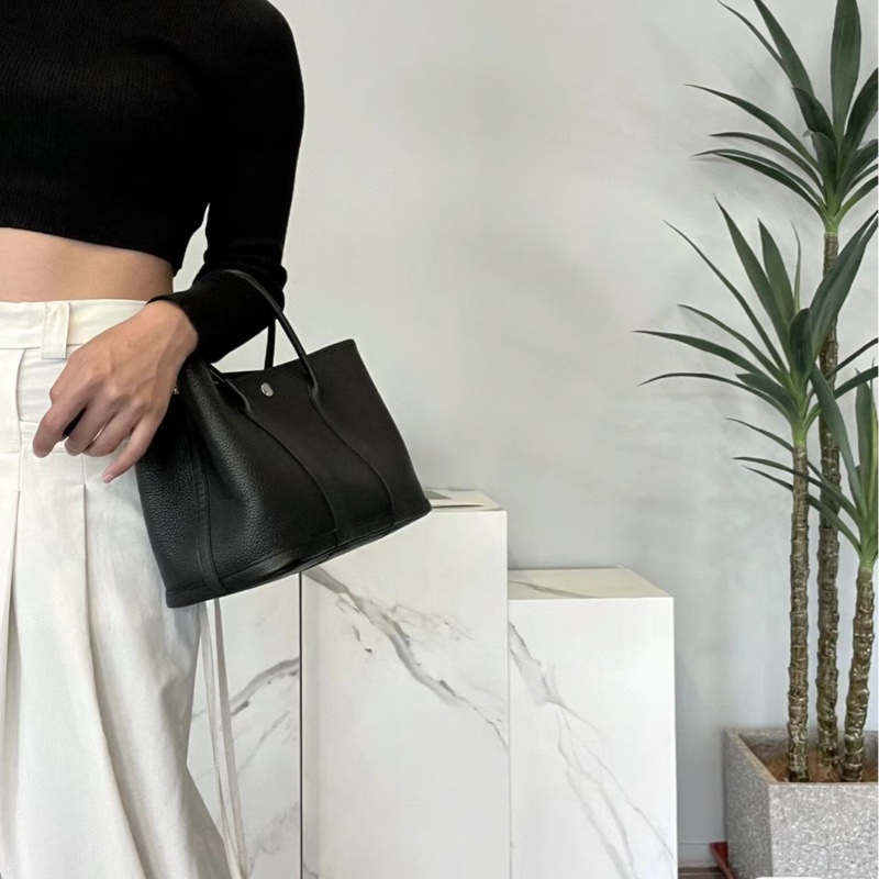 Hermes Garden 30 花園30黑銀🈚️破🈚️磨🈶塵袋-5