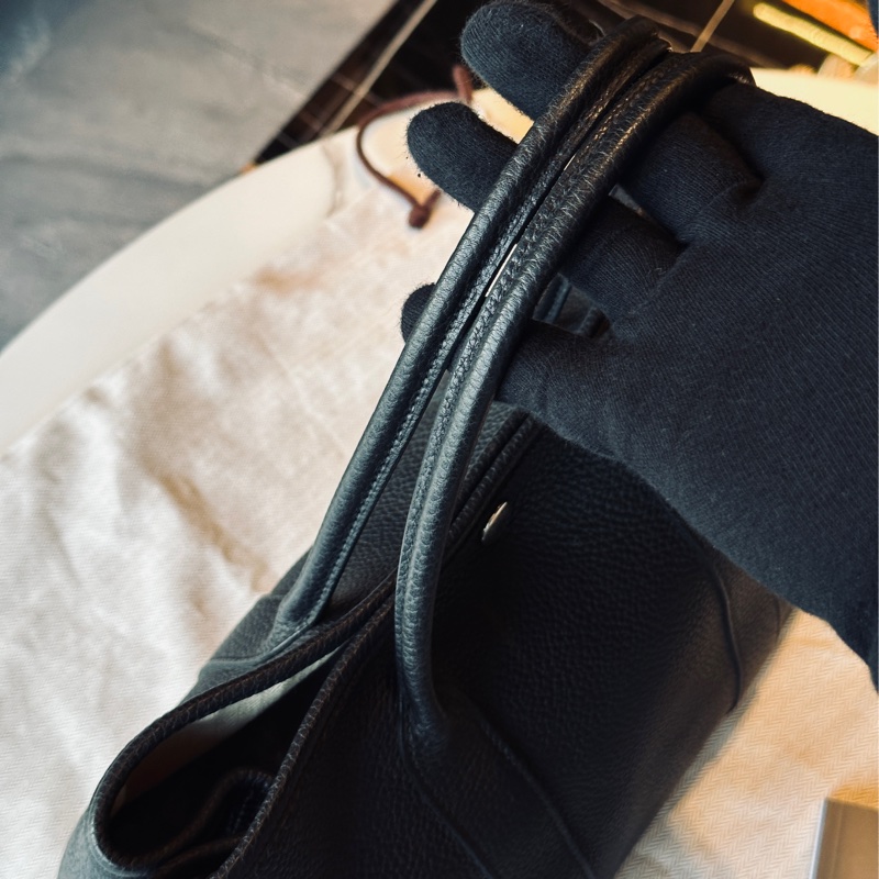 Hermes Garden 30 花園30黑銀🈚️破🈚️磨🈶塵袋-11