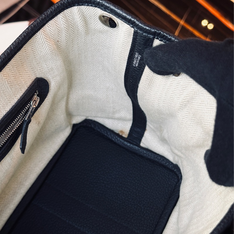 Hermes Garden 30 花園30黑銀🈚️破🈚️磨🈶塵袋-21