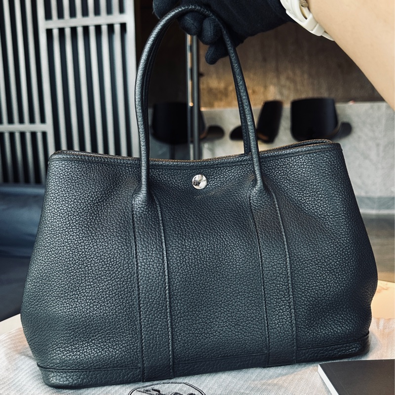 Hermes Garden 30 花園30黑銀🈚️破🈚️磨🈶塵袋-0