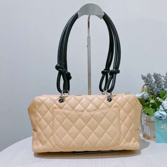 CHANEL 香奈兒復古保齡球手拿包包CAMBON BOWLING BAG-1