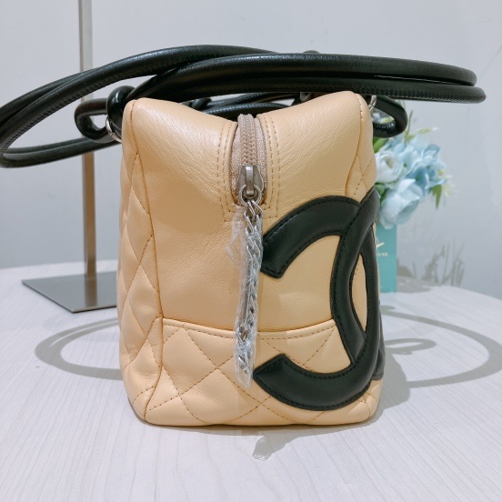CHANEL 香奈兒復古保齡球手拿包包CAMBON BOWLING BAG-3
