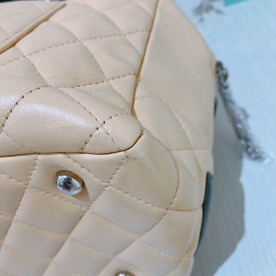 CHANEL 香奈兒復古保齡球手拿包包CAMBON BOWLING BAG-8