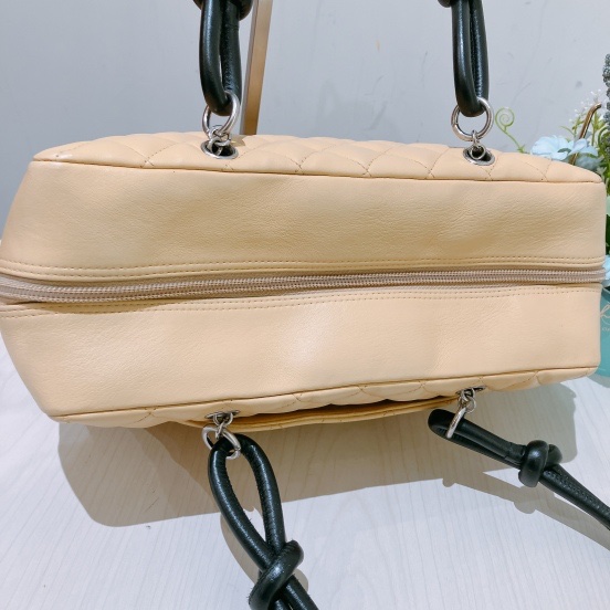 CHANEL 香奈兒復古保齡球手拿包包CAMBON BOWLING BAG-21