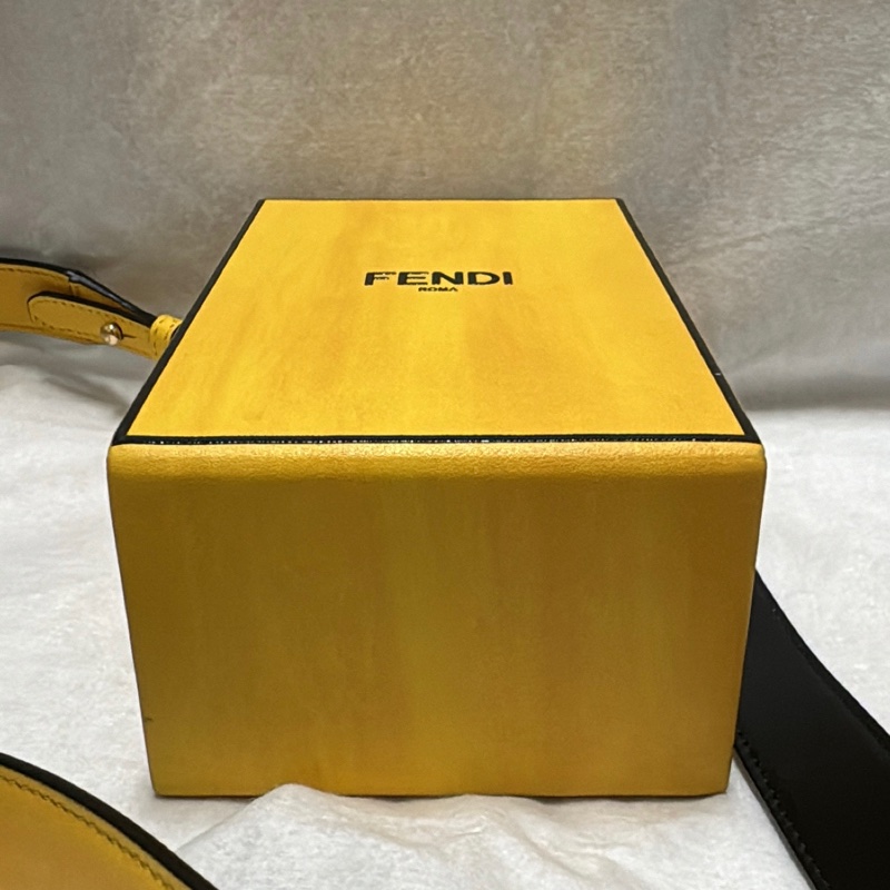FENDI BOX 盒子包/走秀款/肩背斜跨皆可-6