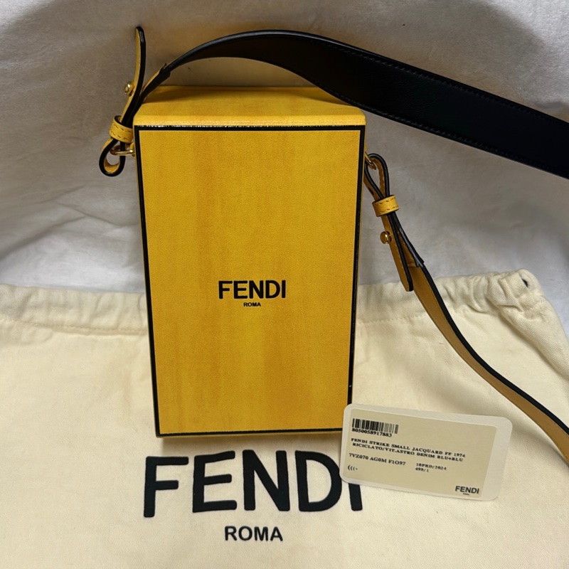 FENDI BOX 盒子包/走秀款/肩背斜跨皆可-10