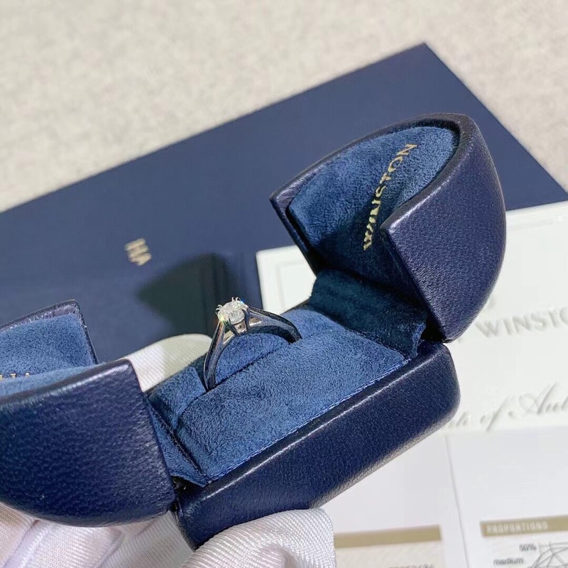 Harry Winston 海瑞溫斯頓0.5克拉鑽戒51號，0.5克拉，D色，vvs1，2019年購入-4