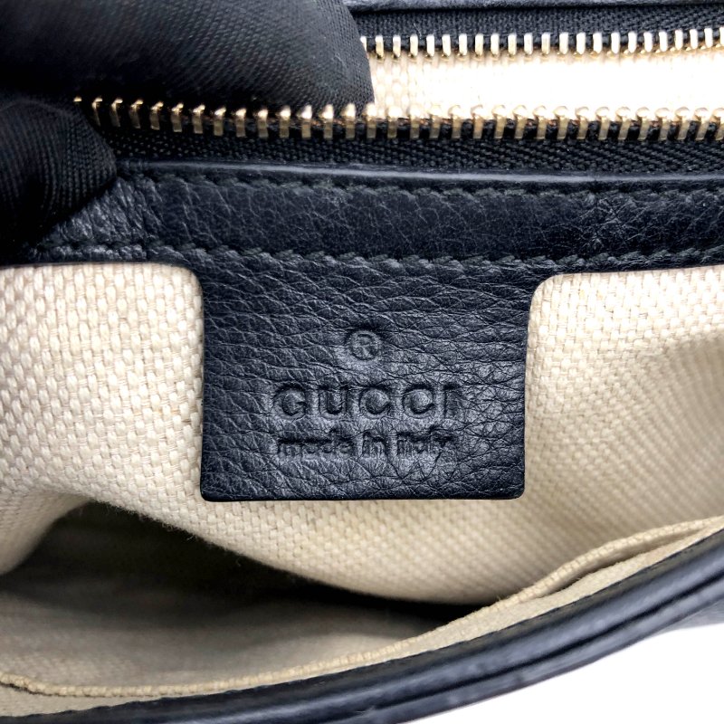 GUCCI 經典SOHO系列雙G LOGO流蘇包,逛街包,隨身包,斜背包,肩背包,側背包,二手真品,正品,現貨,免運-13