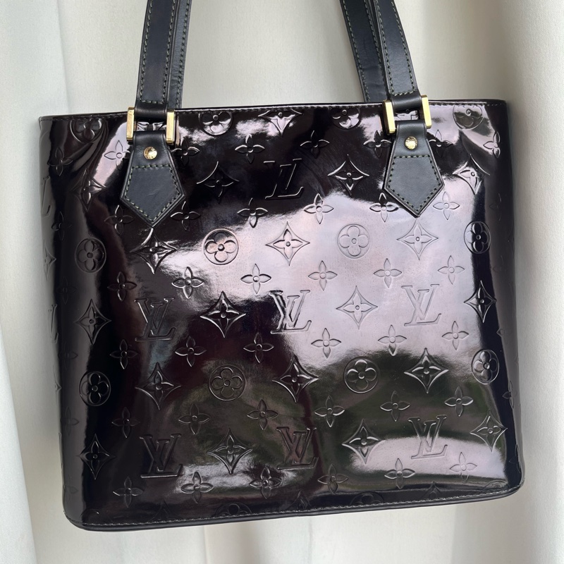 「🍖中秋檔期下殺🍖」(原廠防塵袋 米色內裏)LV Vernis 薇薇安 肩背包 手提包👜-3