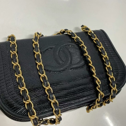 Chanel 蜥蜴皮相機包