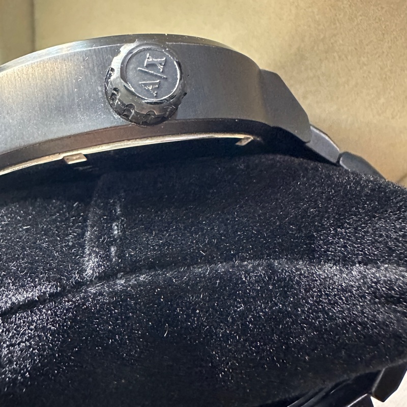 armani Exchange黑鑽男錶-3