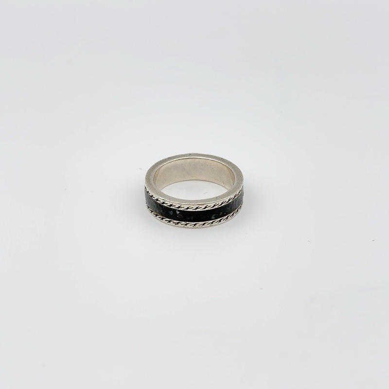 GUCCI 925純銀戒指INTERLOCKING G 系列兩件組 （16/18號）-12