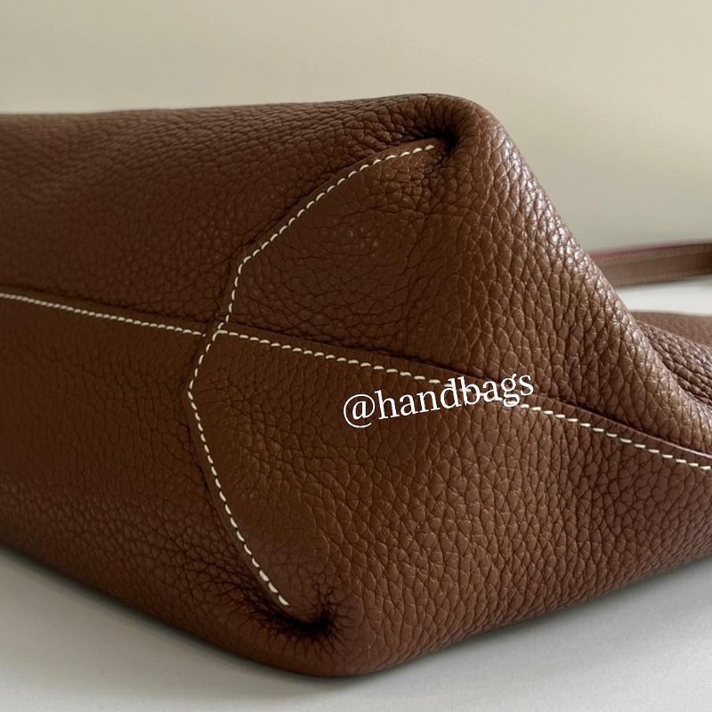 HERMES Double Sens 45 手提包 托特包 雙面 栗子色/ 托斯卡紫色-3