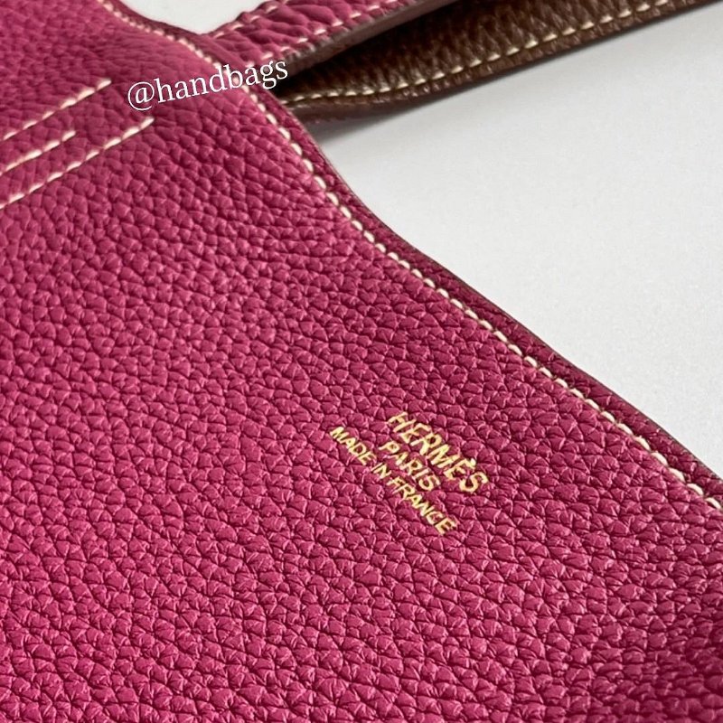 HERMES Double Sens 45 手提包 托特包 雙面 栗子色/ 托斯卡紫色-4