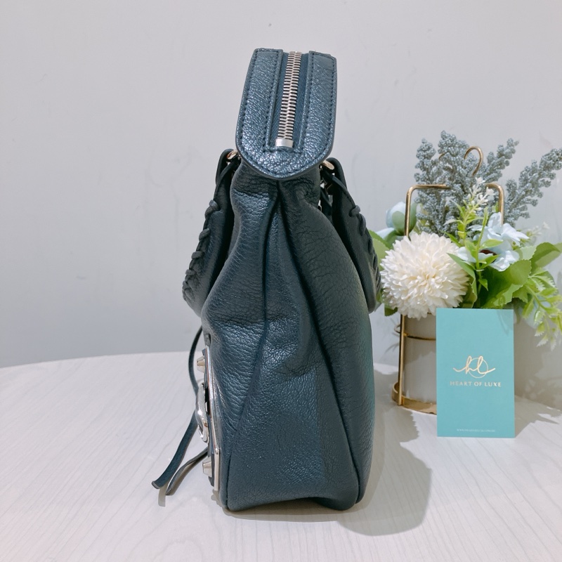 BALENCIAGA 巴黎世家復古皮城市兩用包包METALLIC EDGE CITYS TOWN BAG CALFSKIN-4