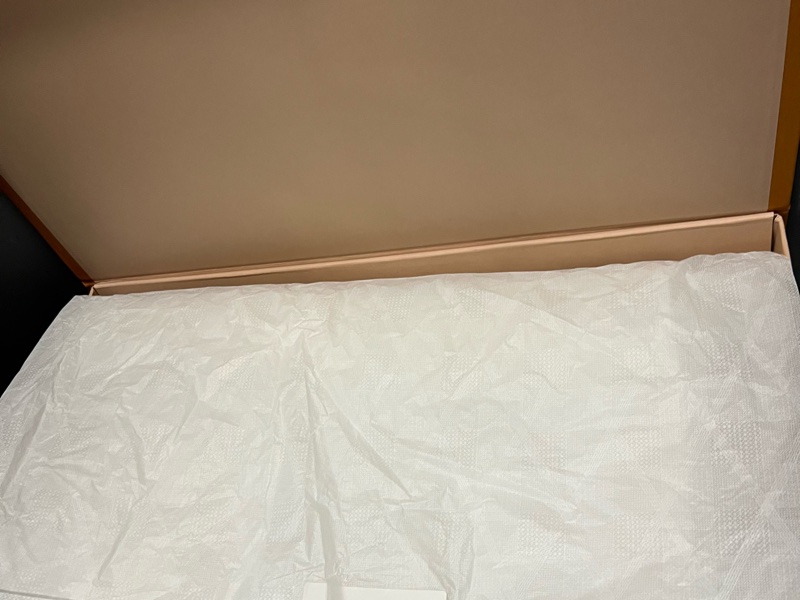 全新閒置 Louis Vuitton LV Reykjavik 山羊絨 圍巾 奶茶-13