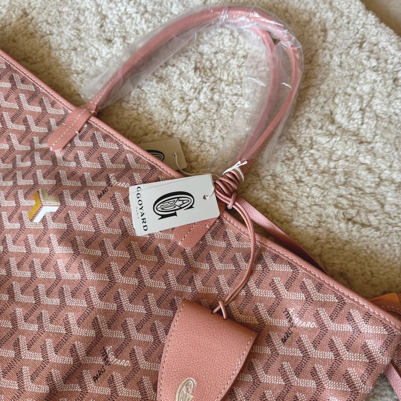 全新goyard Louis pm 2024限量款 珍珠粉紅-0