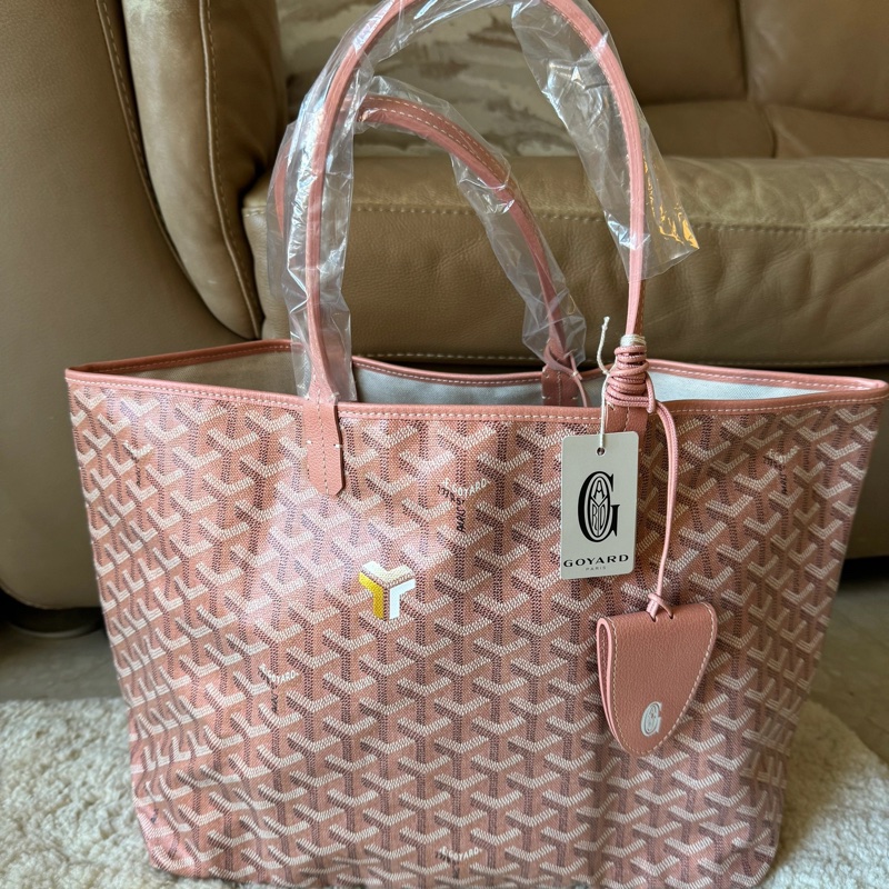 全新goyard Louis pm 2024限量款 珍珠粉紅-2