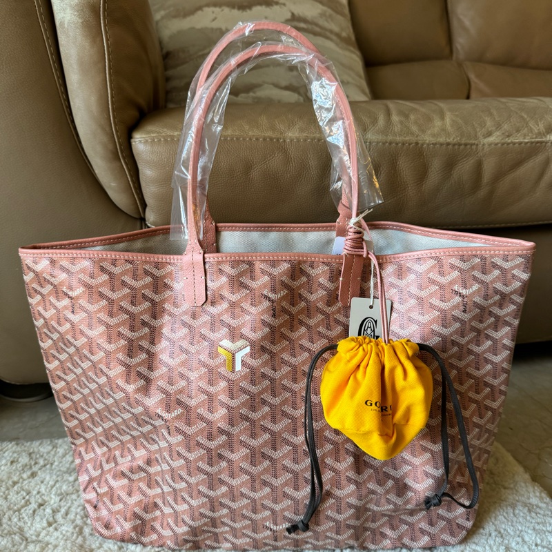 全新goyard Louis pm 2024限量款 珍珠粉紅-4