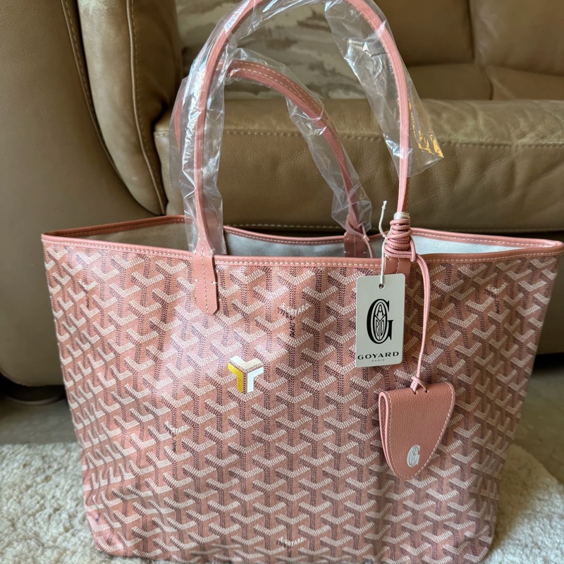 全新goyard Louis pm 2024限量款 珍珠粉紅-5