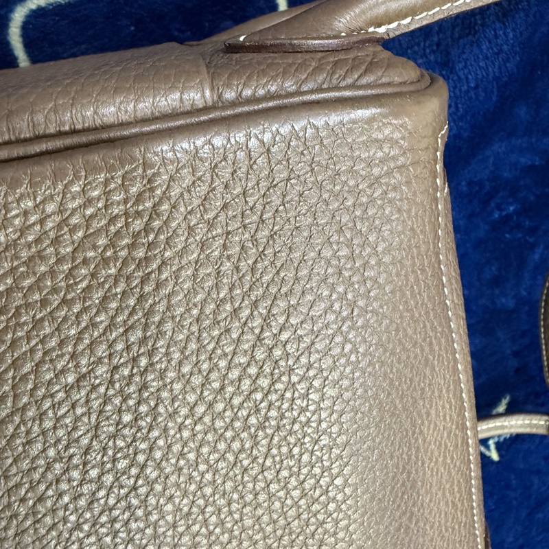 愛馬仕 mini Lindy大象灰金釦 U刻 金剛色 灰金minilindy-12