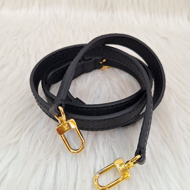 LV M81417晶片款 黑荔枝皮 金釦 MINI PETIT SAC PLAT 琴譜包-16