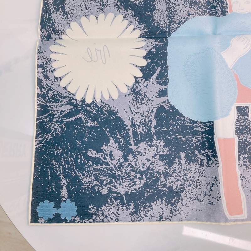 TW3668 愛馬仕 45x45 絲質方巾 一生的朋友-13