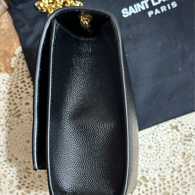 YSL KATE粒面皮革中型手袋-5