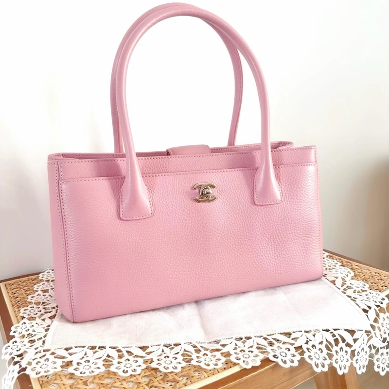 Chanel Cerf 小號 粉紅色公事包-3