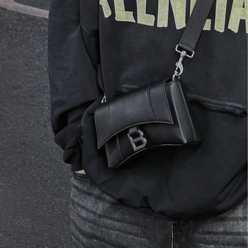 經典巴黎世家沙漏包 男包 balenciaga down town xxs-0