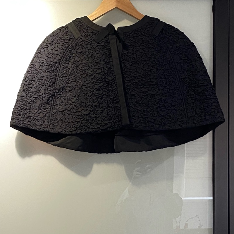 【美收精品】LV 黑色短版晚宴小披肩 88-945-0