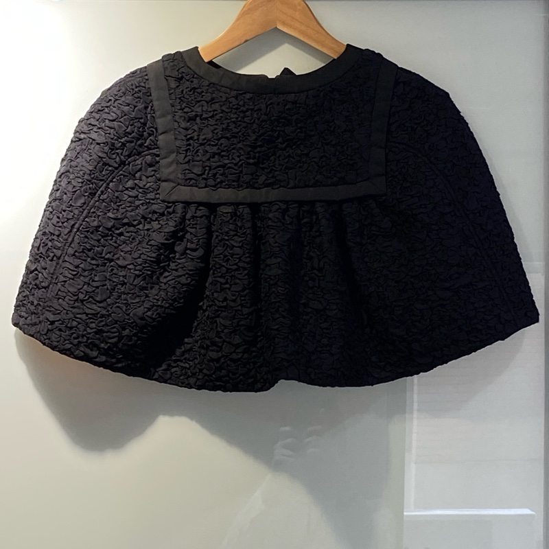 【美收精品】LV 黑色短版晚宴小披肩 88-945-1